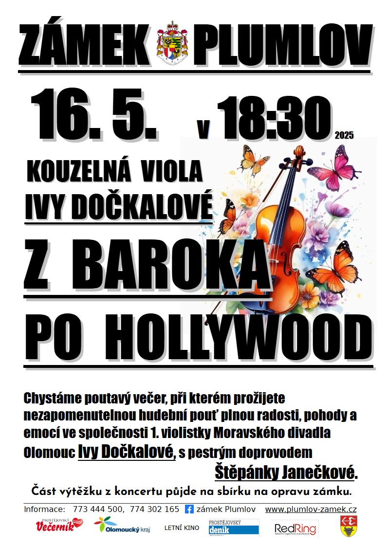 16.5.2025 – Kouzelná viola Ivy Dočkalové a Štěpánky Janečkové – koncert