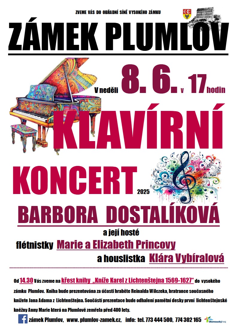 8.6.2025 – Barbora Dostalíková – Klavírní koncert